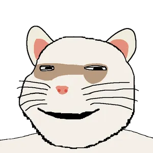 A Ferret in the style of Massjak