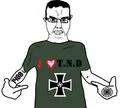 Bigoted Chud Shirtjak that transhearts TND.