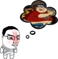 An average soysexual fantasizing