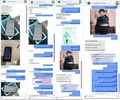 The messages exchanged between between Sgt. Craig and a 'teen