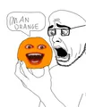 talking orange