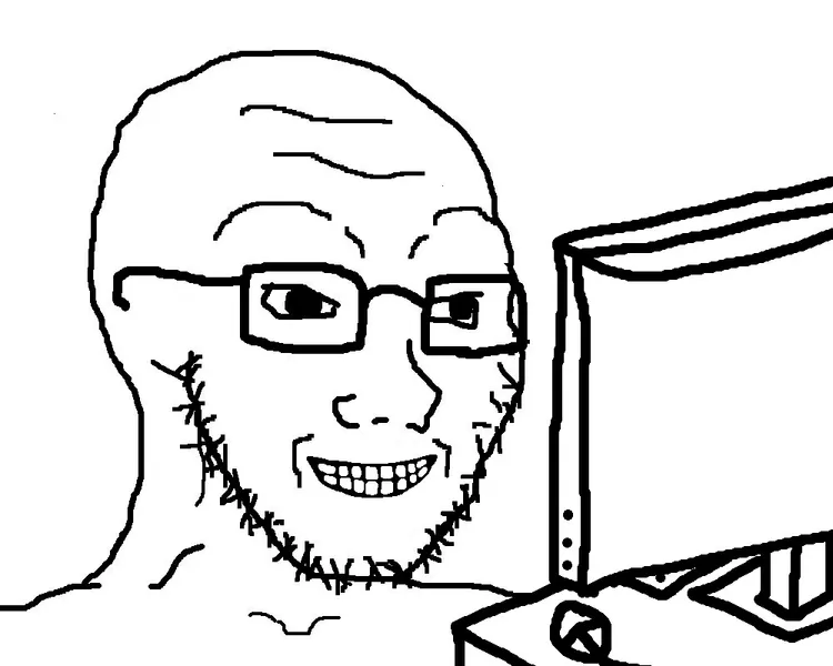 File:Soyjak smiling computer.jpg