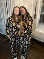With a family member. Too bad they don't know that she does scat porn of animals .[14]