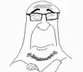 A popular gif[it just is, ok?] of Pissluffare with his arms crossed and nodding his head