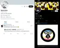 look at the mofos he reposts. didn't even have to dig far to find such degeneracy.