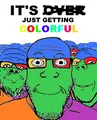 IT'S OVER JUST GETTING COLORFUL