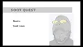 Titlescreen of Soot Quest when it was a very basic port to the Wii, now lost to time