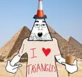 Another heckin incomprehensible Shirtjack that loves triangles. (Illuminati Confirmed???!)