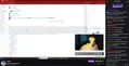 streamer looks at Cobson's wiki page and even plays some David Thoughie on stream