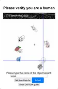 The same captcha, solved.