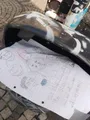 thrown out