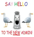 Welcoming the new admin