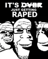 IT'S OVER JUST GETTING RAPED