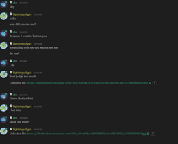 Though not visible in that screenshot, the 'teen who posted this claimed he called it sexy.