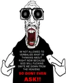 Mentaljak wearing a shirt.
