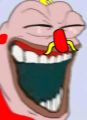 Mykola laughing.