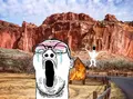 Fingerboy spotted in Capitol Reef National Park.=