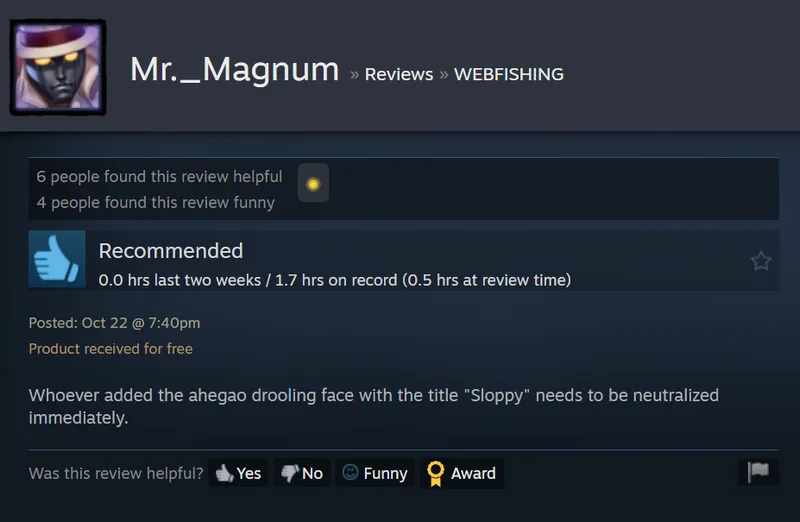 File:Webfishing steam review 2.png