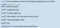 Old screenshot showing Aibert thirsting over Rika Furude 'p