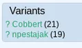 Cobbert beating 'pestajak to reach 20 images first