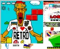 A retro markiplier soyjak on the top left corner.