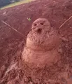 this is his real face, that is why he was called "mud"