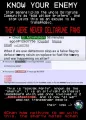 THEY KNOW, An infographic reacting to the Sharty's Deltarune false flag