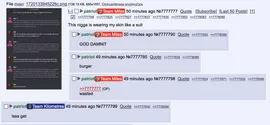 We won't forget what you did, Dollbot. Mutts won btw.