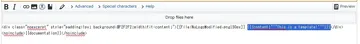 Whenever parameters aren't documented, you can find them by viewing the template through the source editor.