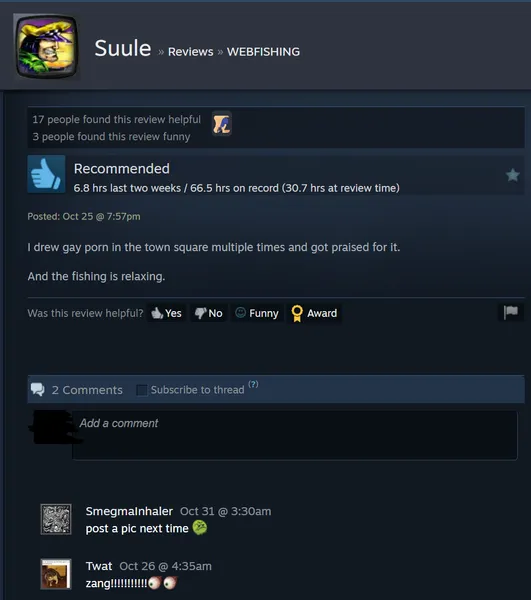 File:Webfishing steam review.png