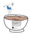 Soylent baths are good for your skin.