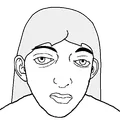 How xhe looked like before transitioning into a moid
