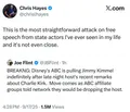 so charlie kirk getting fucking executed is nothing to this nigger but some scna tv host getting canned is "the most straightforward attack on free speech". deport all libshits to syria